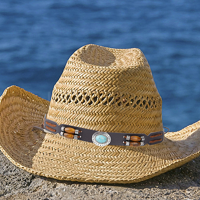 3Pcs 3 Styles Crystal Rhinestone Southwestern Cowboy Hat Belt DIY-CP0009-17A-1