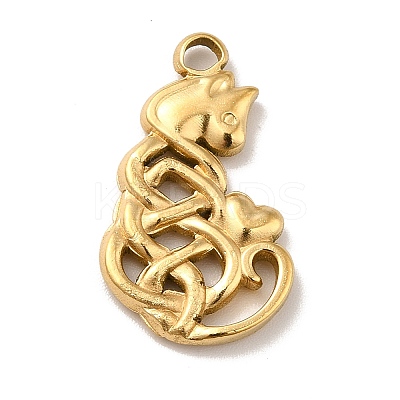 Ion Plating(IP) 201 Stainless Steel Pendants LS-STAS-P312-01G-1
