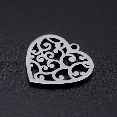 Non-Tarnish 201 Stainless Steel Pendants STAS-T046-JN254-1-1