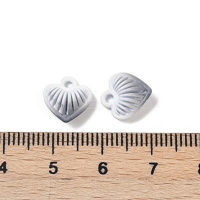 Spray Painted Alloy Pendants PALLOY-S038-15E-1