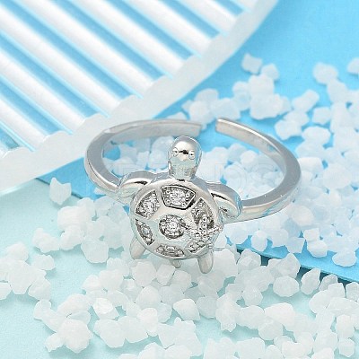 304 Stainless Steel Open Cuff Finger Rings for Women RJEW-B109-07P-01-1