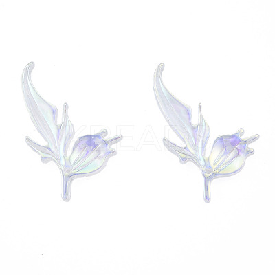 ABS Plastic Imitation Pearl Pendants KY-N015-19-1