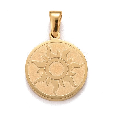 304 Stainless Steel Pendants STAS-F252-16G-1