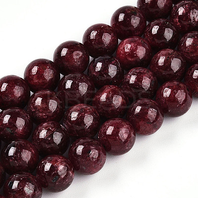 Natural Ruby Beads Strands G-T140-12-1