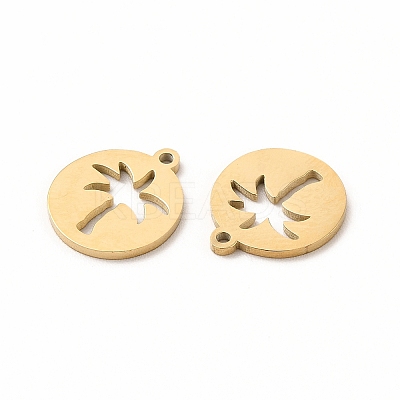 Ion Plating(IP) 304 Stainless Steel Pendants STAS-E185-34G-1