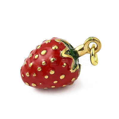 304 Stainless Steel Enamel Charms STAS-M121-11C-G-1
