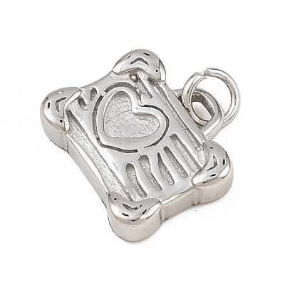 304 Stainless Steel Charms STAS-I360-03P-1