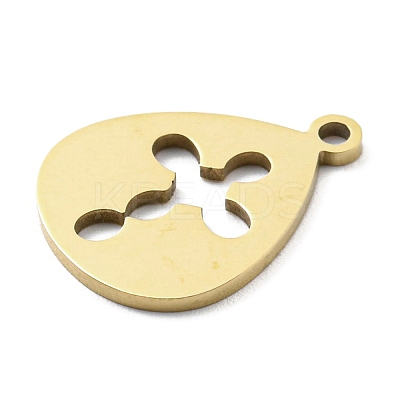 Ion Plating(IP) 316L Surgical Stainless Steel Pendants STAS-M317-27G-1