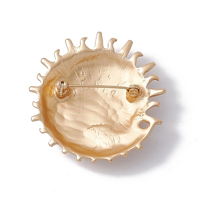 Alloy Moon and Sun Lapel Pin JEWB-C016-04MG-1