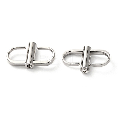 Zinc Alloy DIY Bags Adjustable Clasps Accessories PALLOY-A068-04P-1