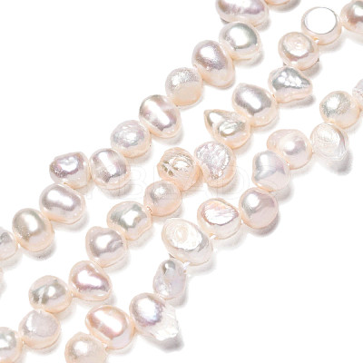 Natural Cultured Freshwater Pearl Beads Strands PEAR-N014-05G-1