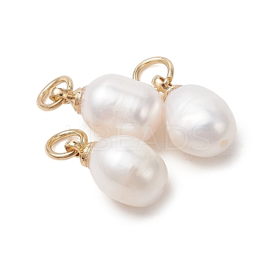 Natural Cultured Freshwater Pearl Pendants X-PALLOY-JF05225-01-1