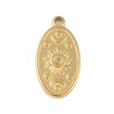 Ion Plating(IP) 304 Stainless Steel Rack Plating Bead Rhinestone Settings STAS-U019-23G-1