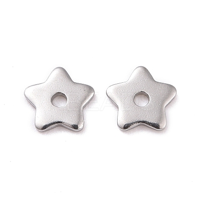 Non-Tarnish 304 Stainless Steel Beads STAS-D185-02P-01-1