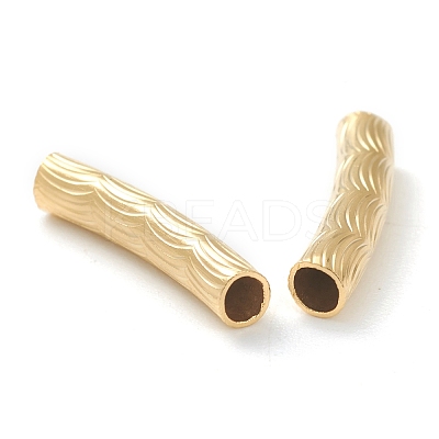 Brass Tube Beads KK-Y003-81A-G-1