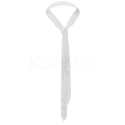 Alloy Crystal Rhinestone Ties AJEW-WH20006-208B-1