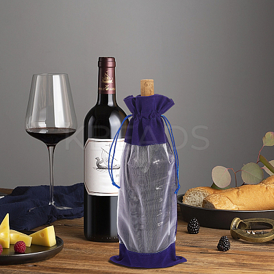 Velvet Wine Bottle Packing Pouches ABAG-WH20013-11H-1