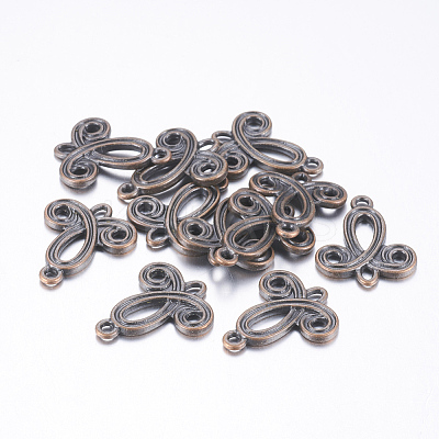 Tibetan Style Alloy Links/Connectors LS-RLF9355Y-NF-1