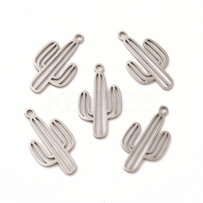 Non-Tarnish 201 Stainless Steel Pendants LS-STAS-E188-11P-1