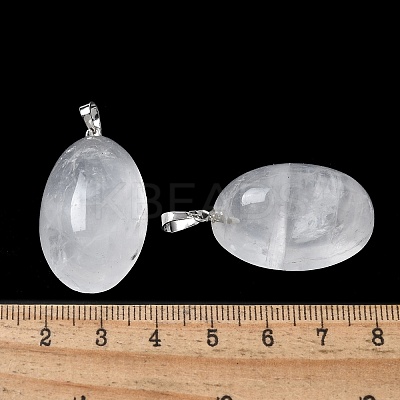 Natural Quartz Crystal Pendants G-A259-03P-04-1