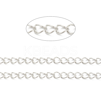 Tarnish Resistant 304 Stainless Steel Curb Chain STAS-B020-05P-1