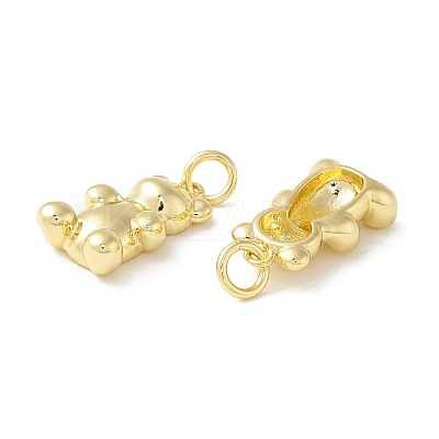 Rack Plating Brass Pendants KK-B053-31G-1