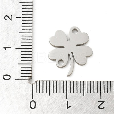 201 Stainless Steel Laser Cut Connector Charms STAS-R133-02P-08-1
