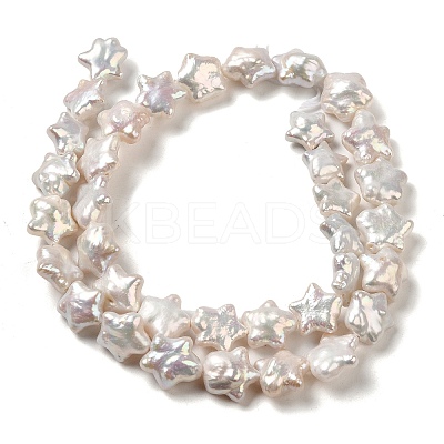 Natural Keshi Pearl Beads Strands PEAR-E016-004-1