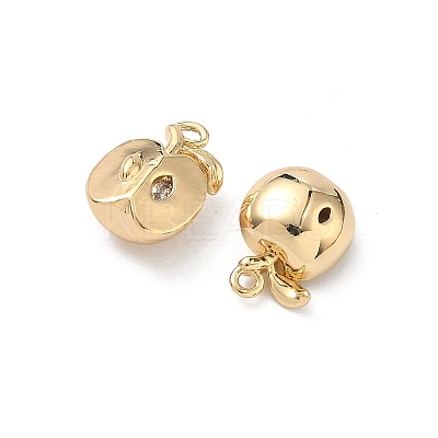 Brass Micro Pave Cubic Zirconia Pendants LS-KK-L260-18G-1