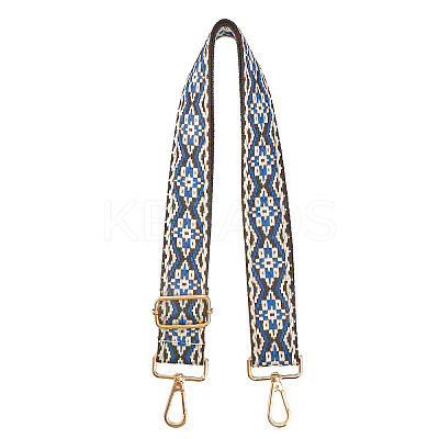 Adjustable Jacquard Weave Nylon Wide Bag Strap FIND-WH0133-16C-1