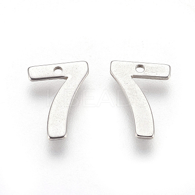 Tarnish Resistant 201 Stainless Steel Charms STAS-F175-01P-7-1