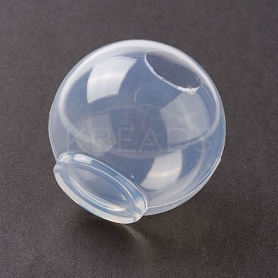 DIY Round Crystal Ball Display Decoration Silicone Molds X-DIY-F107-01D-1