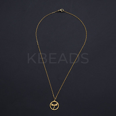 201 Stainless Steel Pendant Necklaces NJEW-S105-JN586-40-2-1