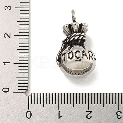 316 Surgical Stainless Steel Pendants STAS-E212-157AS-1