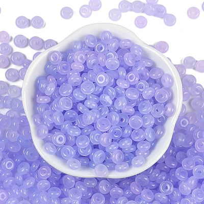 Transparent Colours Glass Seed Beads X1-SEED-P008-01B-05-1