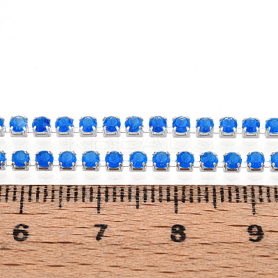 Iron Rhinestone Cup Chains CH-T006-01A-08-1