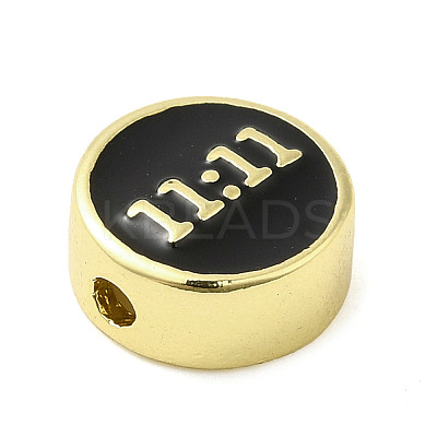Rack Plating Brass Enamel Beads KK-Q784-37G-01-1