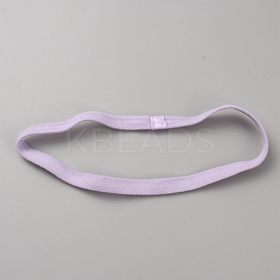 Candy Color Nylon Elastic HairBands OHAR-WH0034-04J-1