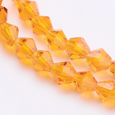 Imitation Austrian Crystal 5301 Bicone Beads GLAA-S026-12-1