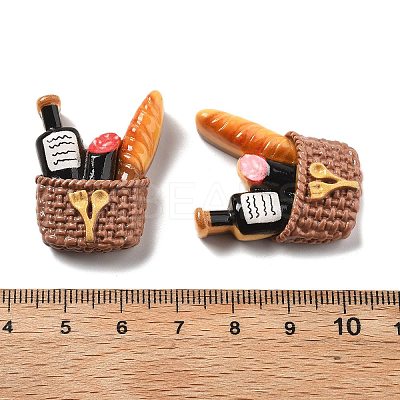 Cute Mini Food Series Resin Cabochons CRES-I038-01D-1