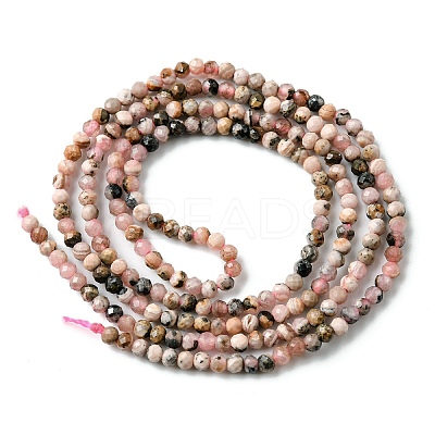 Natural Argentina Rhodonite Beads Strands LS-G-M399-01A-1