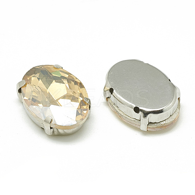 Sew on Rhinestone RGLA-T091-10x14mm-06P-1