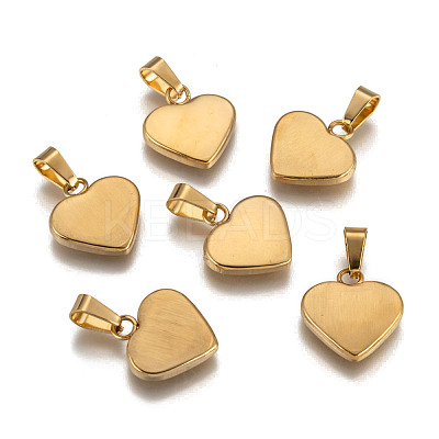 Ion Plating(IP) Fashionable 304 Stainless Steel Stamping Blank Tag Pendants STAS-J002A-01G-1