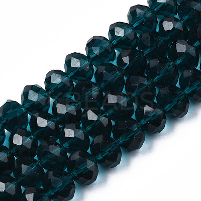 Glass Beads Strands EGLA-A034-T10mm-D27-1