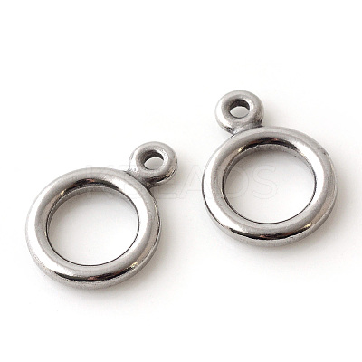 Tarnish Resistant 304 Stainless Steel Toggle Clasps LS-X-STAS-Q195-85-1