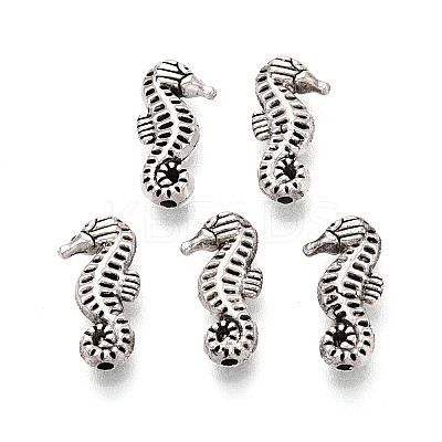 Tibetan Style Alloy Beads TIBEB-T004-15AS-1