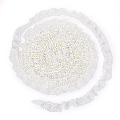 10 Yards Polyester Lace Trims OCOR-TA0002-11C-1