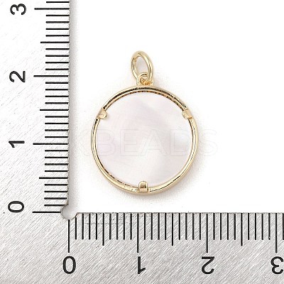 Mother's Day Brass Micro Pave Cubic Zirconia Pendants KK-A207-06G-1