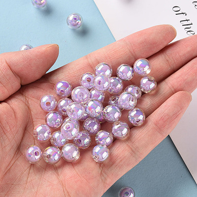 Transparent Acrylic Beads LS-X-TACR-S152-15B-SS2114-1