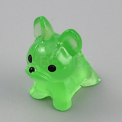 Luminous Resin Dog Display Decorations RESI-CJC0012-30E-1